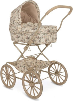 Konges Sløjd Poppenwagen/Doll Pram Vintage - Opvouwbaar - Bibi Fleur