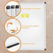 Magneet Whiteboard Zilver Aluminium Frame 90x60 cm