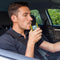TechU™ Digitale Alcoholtest – Zwart & Geel – Blaastest voor Auto – USB Ingang