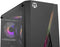 Nox Hummer Frost - ATX Midi-Tower - Gehard glas - Zwart
