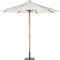 Beliani TOSCANA - Parasol - Beige - Kunststof