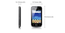 Samsung Galaxy Gio S5660 - Smartphone - 3.2 inch touchscreen - Zwart