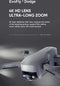 LUXWALLET EvoFly² Dodge - Drone - 45Km/h - 4K GPS - Obstakel Ontwijken - Gimbal 3-as Camera - Grijs