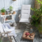 Summerset Club - 2-delige Tuinkussenset hoge rug - Natural
