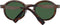 Zegna Couture Sunglasses ZC0006 34R Zonnebril - Heren - Bruin - Gepolariseerd
