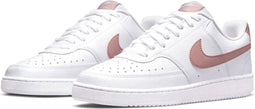 NIKE COURT VISION LOW NEXT NATURE - SNEAKERS - WIT/ROZE - DAMES - Maat 40