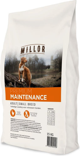 15 kg Millor extruded adult maintenance small breed hondenvoer