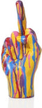Middelvinger beeldje in graffiti - Bitten Design