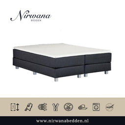 150x200 Topdekmatras - Topper HR55 - Koudschuim Tencel - 12 CM - Nirwana Bedden