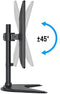 Multibrackets 3323 - Deskstand Basic Single - In hoogte verstelbaar - Zwart