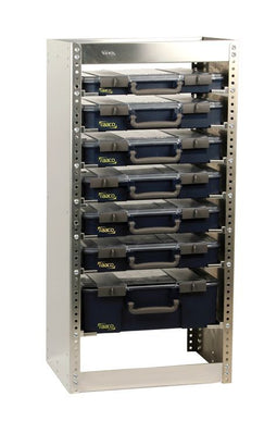 Raaco S292 CARRYLITE - Rek aluminium - 7 CarryLites
