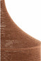 Light & Living Hanglampenkap Viggo - Bruin - Ø50cm - Bohemian - Hanglampen Eetkamer, Slaapkamer, Woonkamer