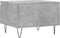 vidaXL - Salontafel - 50x46x35 - cm - bewerkt - hout - betongrijs