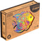 UNIDRAGON Houten Puzzel Voor Volwassenen Dier - Glanzende Vis - 106 stukjes - Small 23x18 cm