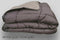 Zelesta® Easybed - Dekbed Hoesloos Wasbaar - Microvezel 220x240 Chocolade & Koraal