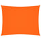 Zonnescherm rechthoekig 3,5x4,5 m oxford stof oranje