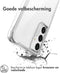 iMoshion Hoesje Geschikt voor Samsung Galaxy A25 Hoesje Shockproof - iMoshion Rugged Air Case - transparant