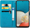 iMoshion Hoesje Geschikt voor Samsung Galaxy A53 Hoesje Met Pasjeshouder - iMoshion Mandala Bookcase - Turquoise