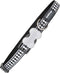 Dog collar Red Dingo Reflective Bones Black (1,2 x 20-32 cm)