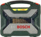 Bosch 100-delige X-Line Titanium accessoireset - Boor- en bitset - Inclusief HSS-TiN en hardmetalen boren (100 stuks)