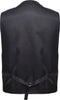 vidaXL Gilet set mannen paisleymotief bruiloft maat 54 bordeauxrood