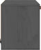 vidaXL - Wandkast - 40x30x35 - cm - massief - grenenhout - grijs
