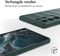 imoshion Hoesje - Geschikt voor Samsung Galaxy S23 Ultra - EasyGrip Backcover - Donkergroen