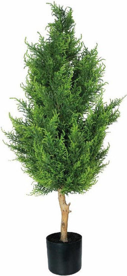 PTMD Kerstversiering Boom Koda - 95x50x120 cm - Plastic - Groen