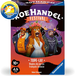Ravensburger Koehandel Festival - Kaartspel - Snel en Tactisch Onderhandelingsspel (2-6 spelers)