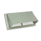 Nedco Buitenrooster RVS - Ventilatierooster - 220 x 90 mm binnenmaat - Zilver