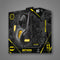 FR-TEC Batman™ Gaming Headset - 50mm speaker - Ruisonderdrukking - Geel Zwart