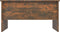 vidaXL - Salontafel - 80x50x42,5 - cm - bewerkt - hout - gerookt - eikenkleurig