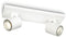 Philips Runner - Opbouwspot - 2-lichts draaibaar - Wit