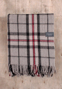Plaid Thompson - 145x190 - Gerecycled Wol - TBCo Scotland