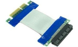 Inter-Tech Extender - Riser cable - PCIe x4 - 5cm