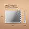 Mirlux Hollywood Spiegel 80x60cm - LED Verlichting - USB & USB-C - Wit