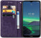 iMoshion Hoesje Geschikt voor Nokia 1.4 Hoesje Met Pasjeshouder - iMoshion Mandala Bookcase - Paars