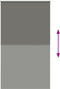 vidaXL - Rolgordijn - verduisterend - 135x210 - cm - stofbreedte - 131,6 - cm - grijs
