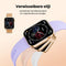 Maoo ProWatch - Smartwatch - Stappenteller Hartslagmeter Bloeddrukmeter Slaapmonitor - Rosé Goud