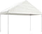 vidaXL - Prieel - met - dak - 11,15x4,08x3,22 - m - polyetheen - wit