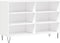 vidaXL - Dressoir - 103,5x35x70 - cm - bewerkt - hout - wit