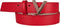 Valentino Bags Divina - Broekriem - V-logo - Rood 90 CM