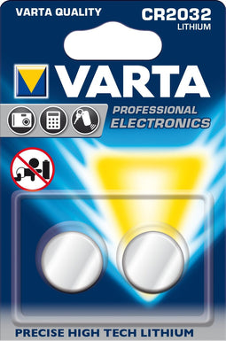 Varta CR2032 - Knoopcel Batterij - 3V 230mAh (2 stuks)
