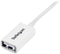 USB Cable Startech USBEXTPAA2MW USB A White