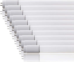 Set van 10 LED Set - 150cm LED-buis - T8 G13-22W (vervangt 58W gasbuis) - Wit 6400K - 2000lm - Stral