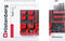 Kistenberg KOR4 - Gereedschapswand 34-delig - Weerbestendige polymeermix - Zwart/Rood