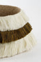 House of Seasons Kerstboomrok - H26 x Ø58 cm - Jute met franjes - Bruin