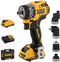 DeWalt DCD703L2T-QW - Boormachine 12V - 4 verwisselbare koppen - 57Nm koppel