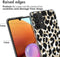 iMoshion Hoesje Geschikt voor Samsung Galaxy A33 Hoesje Siliconen - iMoshion Design hoesje - Goud / Golden Leopard