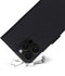 Mobiparts iPhone 16 Pro Max - Leather Wallet Case - MagSafe Geschikt - Zwart